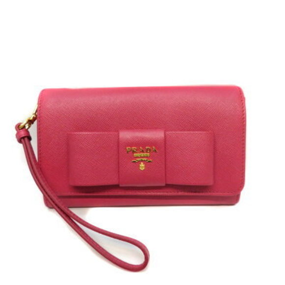 PRADA Pink Ribbon Wallet - Picture 1 of 6